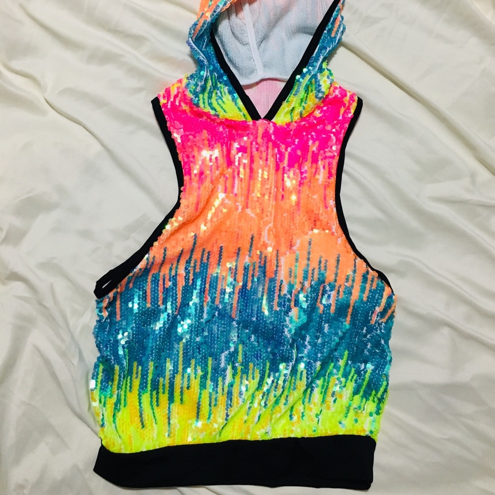 Sequence tank hoodie